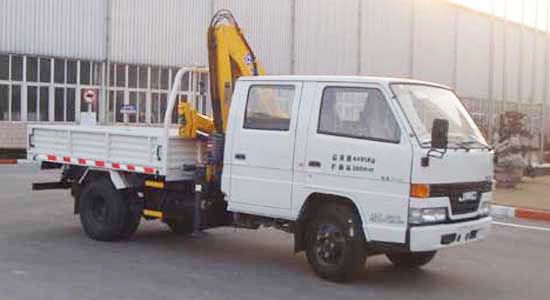 江鈴雙排隨車起重運輸車